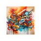 Abstract Art, Graffiti, Poster, Original Art, Bedroom, Living Room, Game room