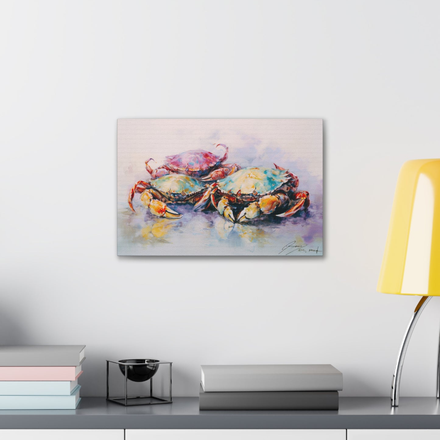 Painting of Crabs Paint for Living Room Oil Painting for Dining Room Painting for Bedroom Painting for Bedroom Painting for Beach