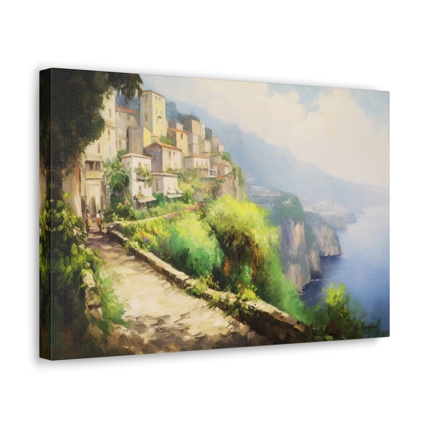 Landscape Painting for Living Room Oil Painting for Dining Room Painting for Bedroom Painting for Office Painting of Amalfi Coast