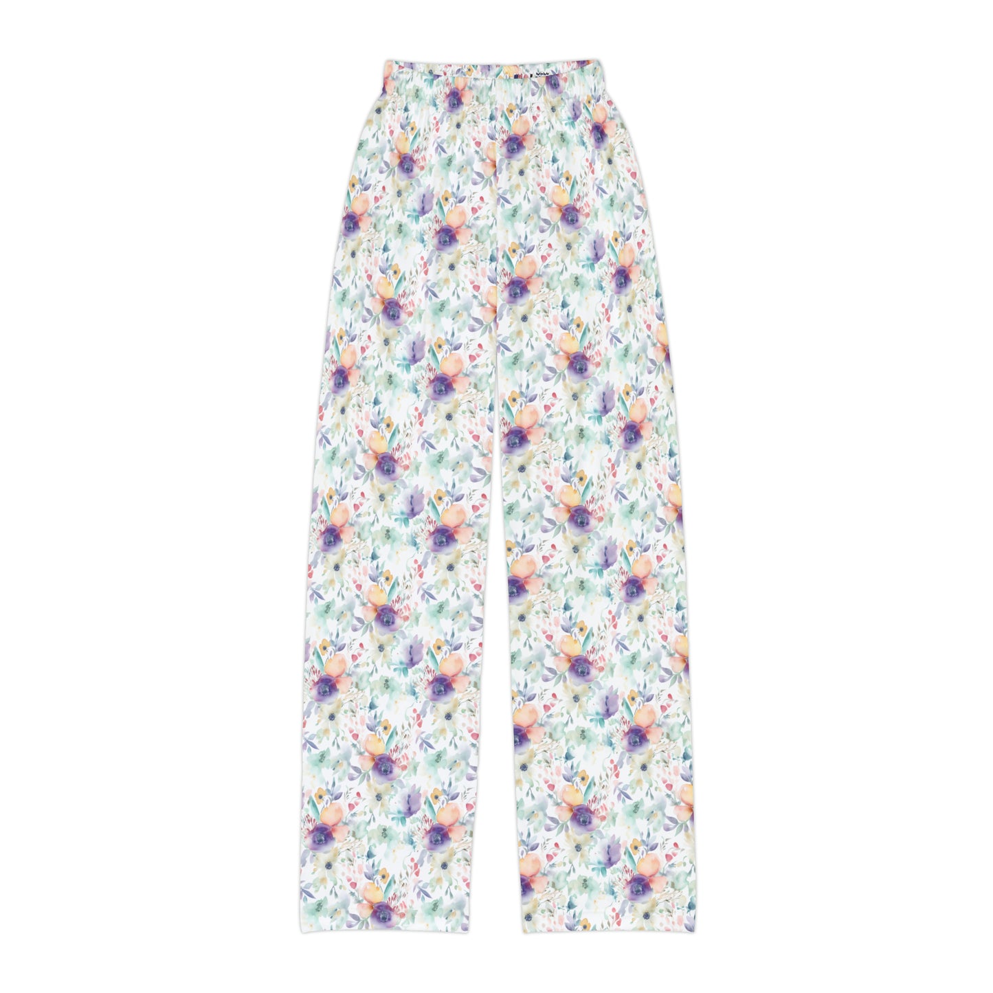 Kid's Floral Pajama Pants with Flower Pajama Pants for Kids