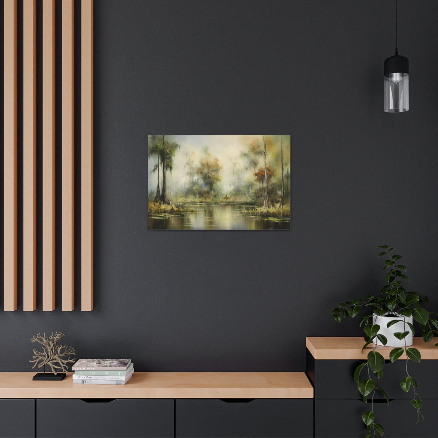 Marsh Painting Abstract Painting for Living Room Oil Painting for Dining Room Painting for Bedroom Painting for Bedroom Painting on Canvas