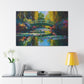 Painting for Living Room Oil Painting for Dining Room Painting for Bedroom Painting for Bedroom Painting on Canvas Lily Bridge Painting