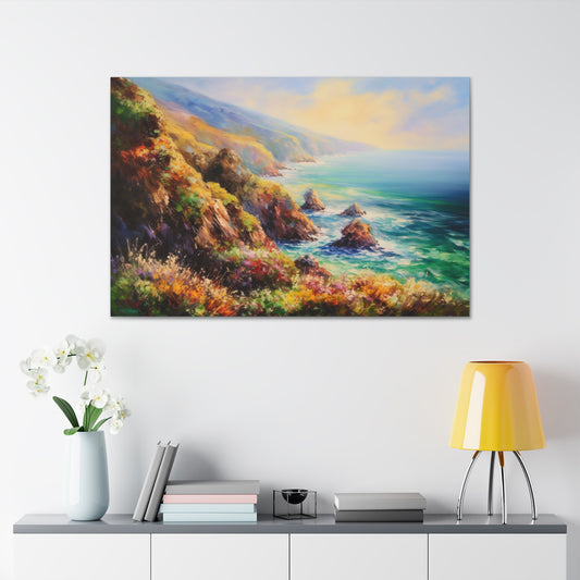 Coastal Painting for Living Room Oil Painting for Dining Room Painting for Bedroom Painting for Bedroom Painting on Canvas