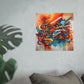 Abstract Art, Graffiti, Poster, Original Art, Bedroom, Living Room, Game room