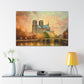 Notre Dame Cathedral Painting for Living Room Oil Painting for Dining Room Painting for Bedroom Painting for Bedroom Painting on Canvas