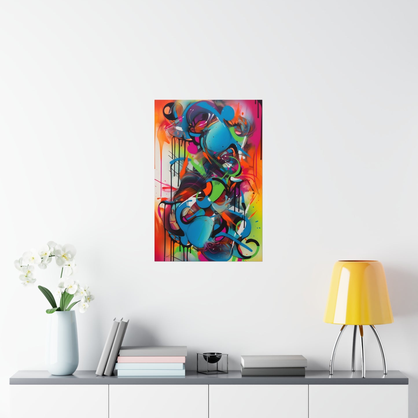 Abstract Art Graffiti Art for Living Room Art for Bedroom Art for Kids Room Art for Office Art