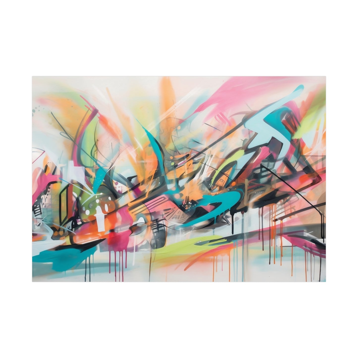 Abstract Art Graffiti Art for Living Room Art for Bedroom Art for Kids Room Art for Office Art